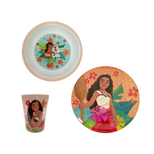 Moana 2 Melamine Set – 3 piece product photo