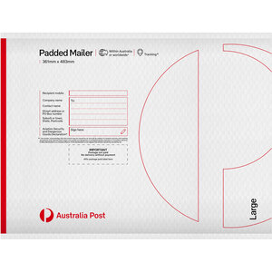 Padded Mailer Large (483 x 361mm) – 60 Pack product photo