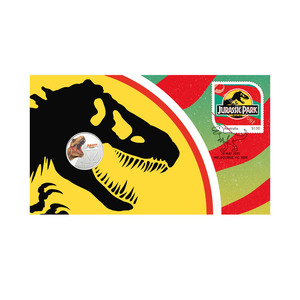 Jurassic Park Postal Numismatic Cover (PNC) product photo